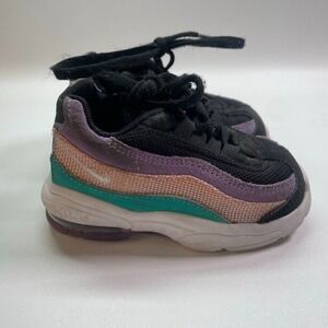 Nike Air Max 95 TD 'Have A Nike Day' Toddlers Sz 6C Hyper Jade Black CI5648-001